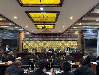 四川省水电集团万源公司组织召开2025年度领导班子述职述廉暨民主测评大会